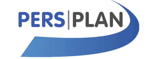 Logo der SynComNet SAB. Der Schriftzug SynComNet SAB auf zwei blauen semitransparenten abgerundeten Rauten