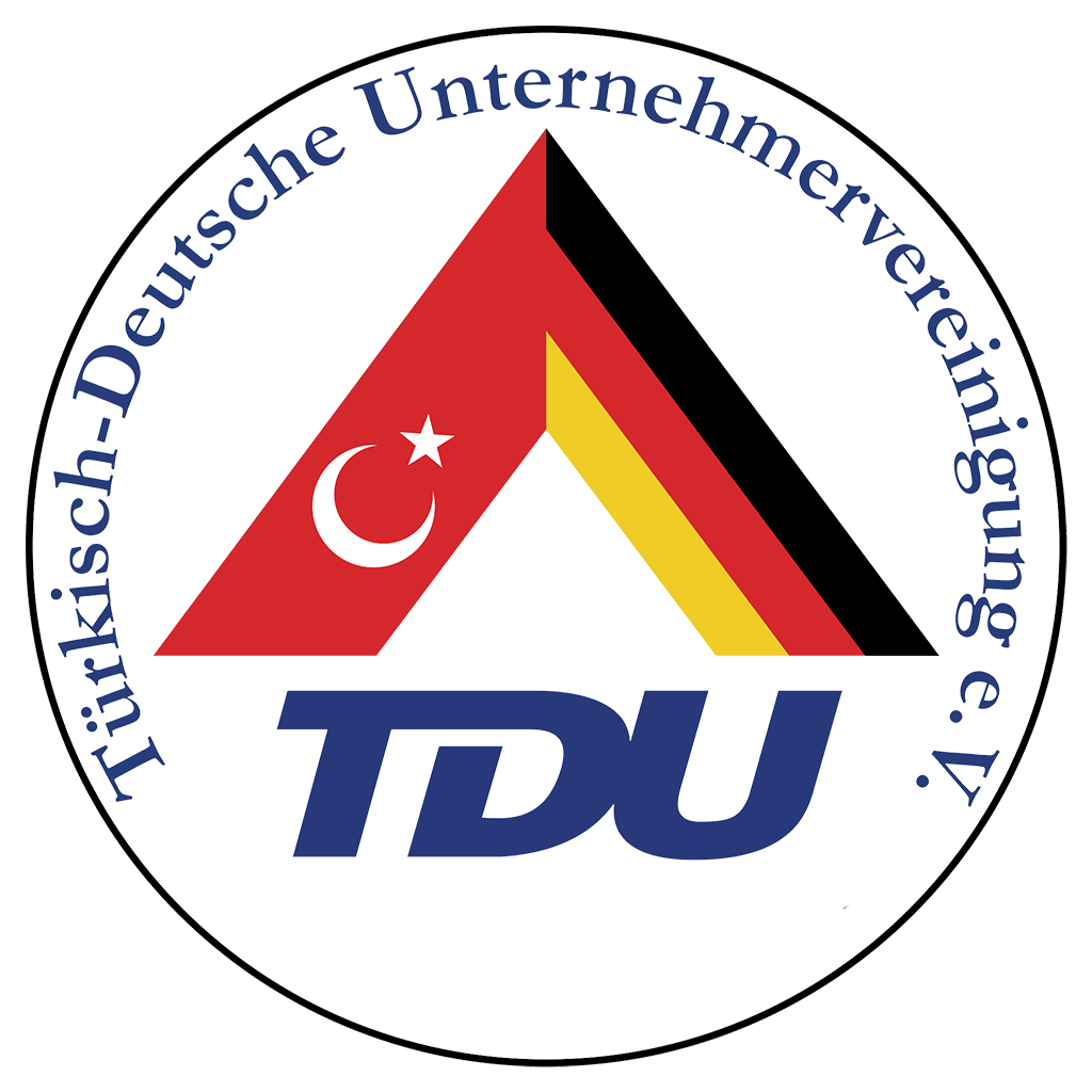Logo der Türkisch-Deutschen Unternehmervereinigung (TDU) – SynComNet ist Mitglied